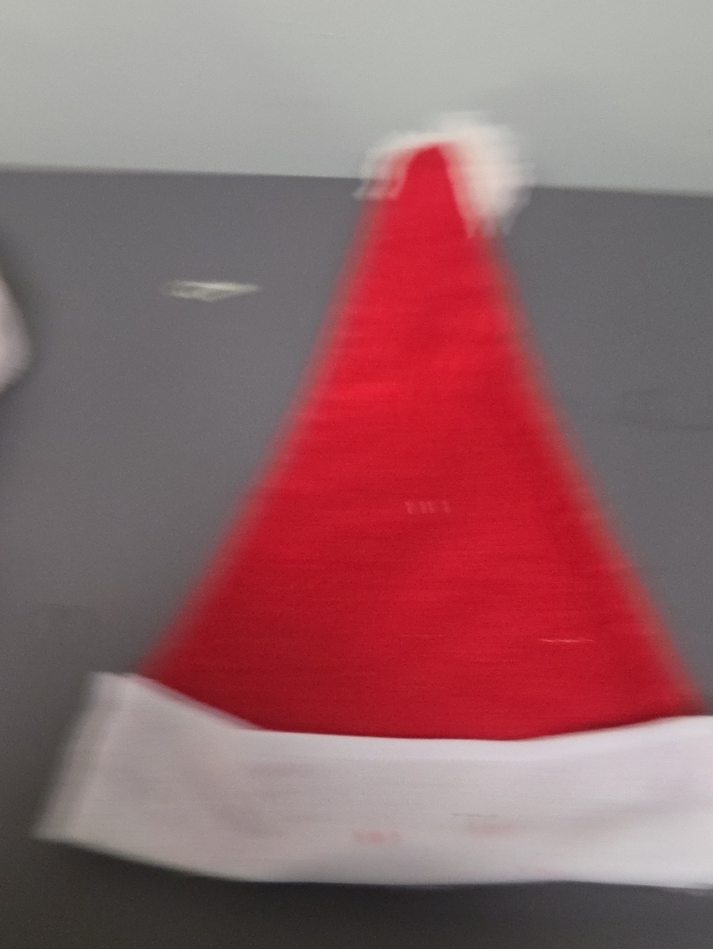 Red and White Santa Hat Holiday Party Hat X 5